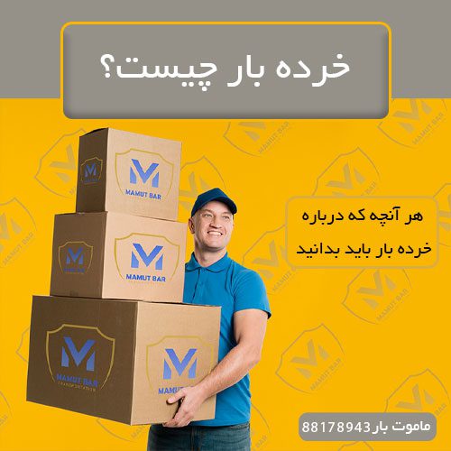 خرده بار چیست؟ با نیسان بار ماموت بار